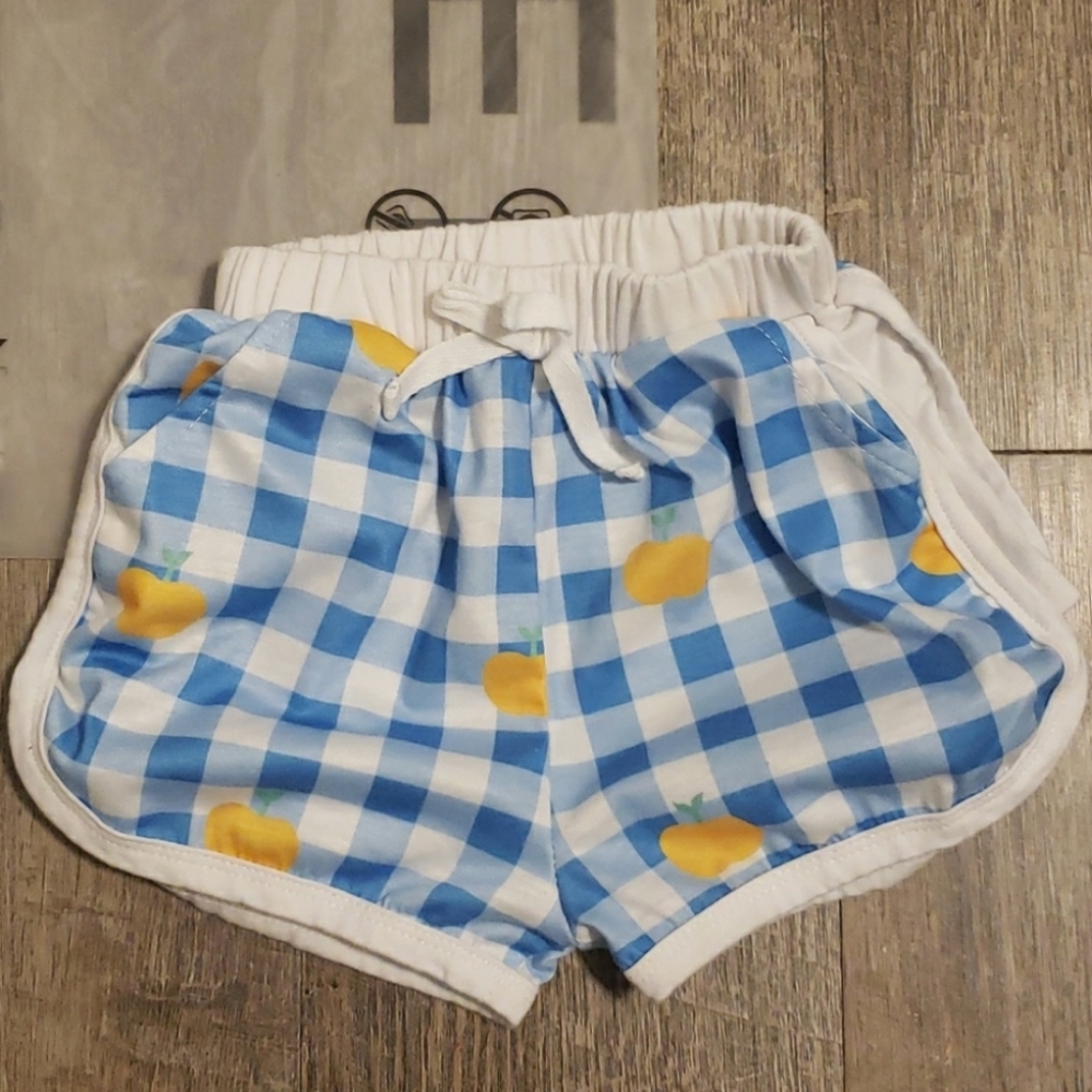 Fruit pattern shorts